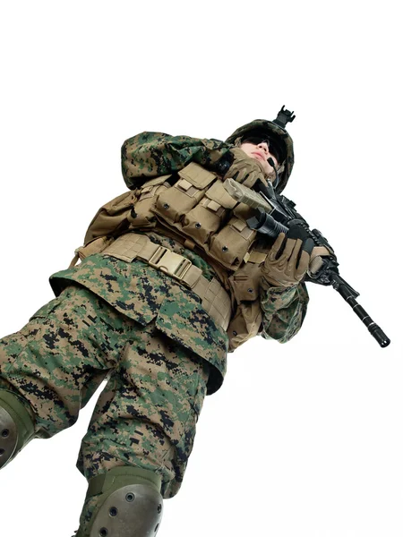 Amerikansk soldat – stockfoto