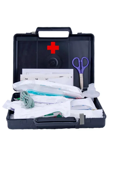 First aid kit - still life — Stock Photo, Image