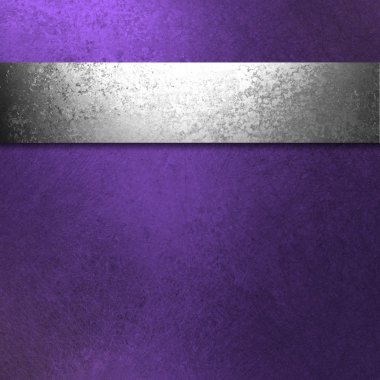 Purple and silver background