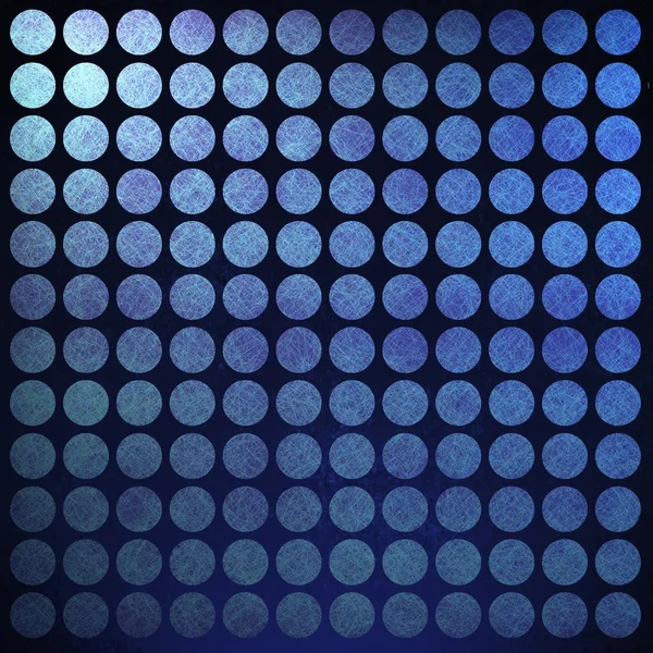 Blue polka dot background — Stock Photo, Image
