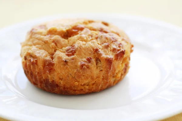 Peynirli burger muffin — Stok fotoğraf
