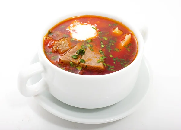 Чаша з суп — стокове фото
