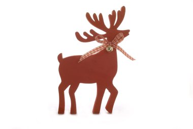 Christmas figure deer clipart