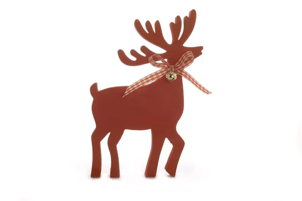 Noel şekil geyik — Stok fotoğraf