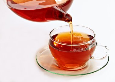 Tee im Glas clipart