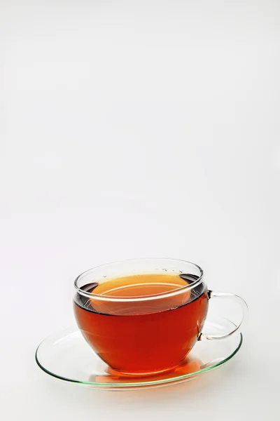 Чай у склянці — стокове фото