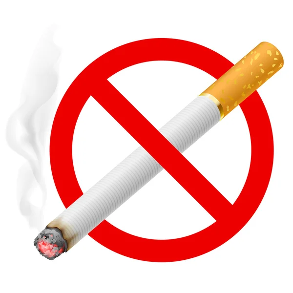 El signo No fumar — Archivo Imágenes Vectoriales