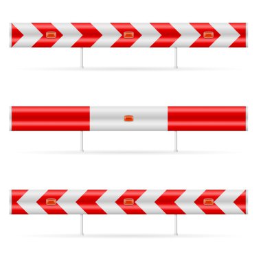 Construction barricade clipart