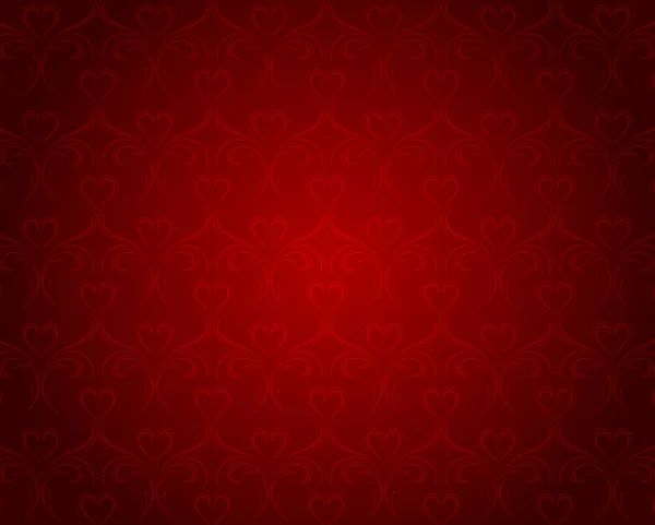 Valentine hearts backgrounds — Stock Vector