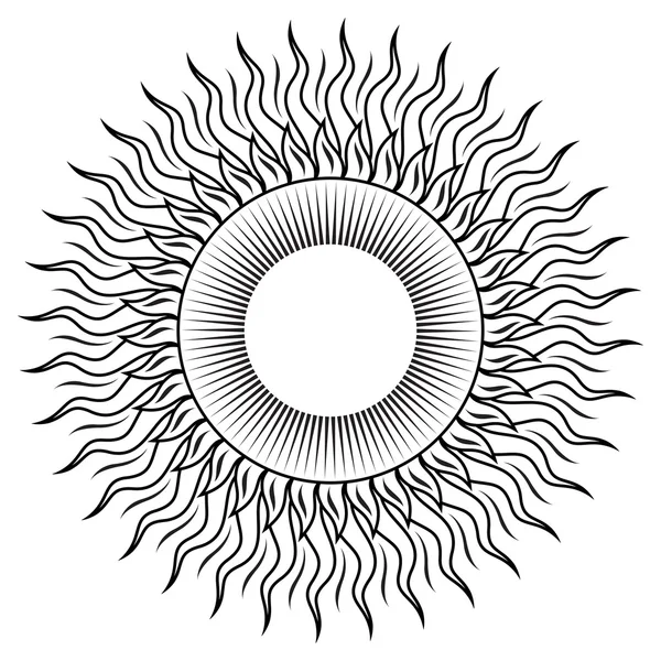 Летнее солнце — стоковый вектор