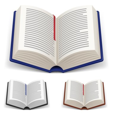 Open Books clipart