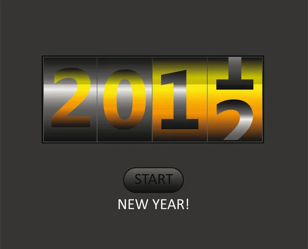 Rok 2012 čítač — Stock fotografie
