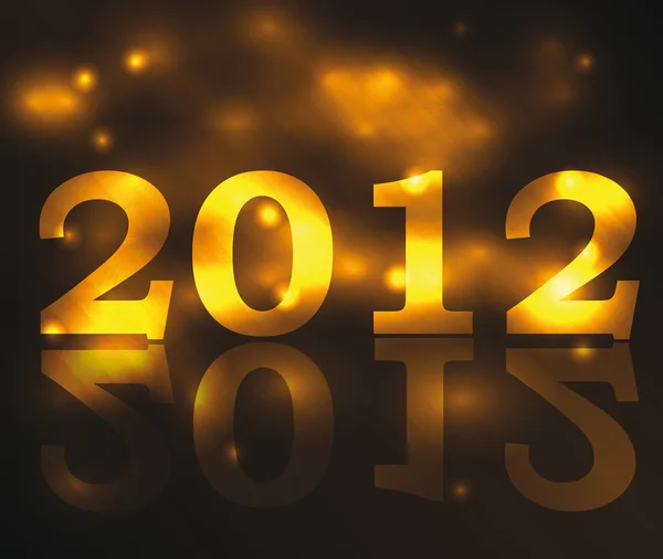 Ano de ouro 2012 — Fotografia de Stock