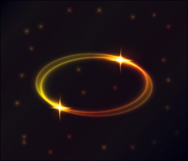  colorful glowing circle background.