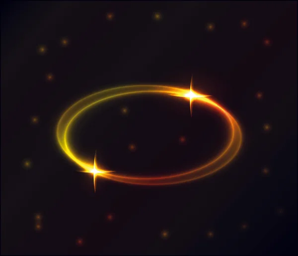 Colorful glowing circle background. — Stock Fotó