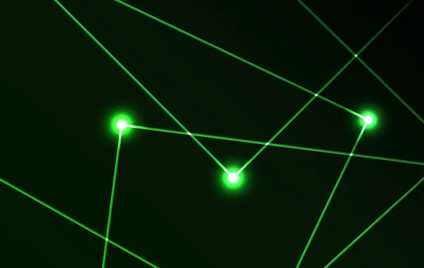 Fond laser abstrait — Photo
