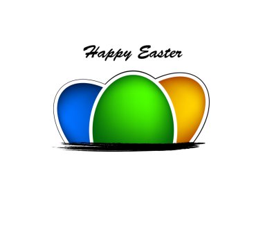 Happy easter background clipart