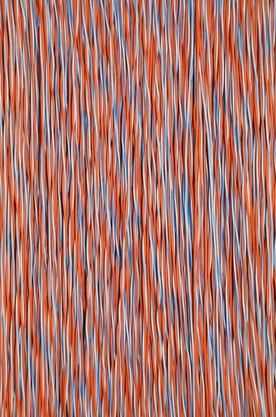 Kabel weiß hellblau orange — Stockfoto