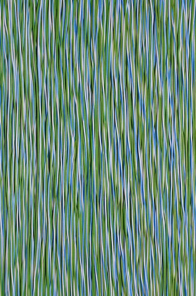 Kabel weiß hellblau grün — Stockfoto