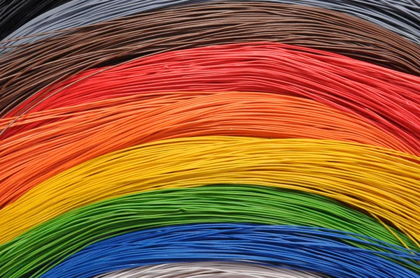 stock image Rainbow in broadband networks