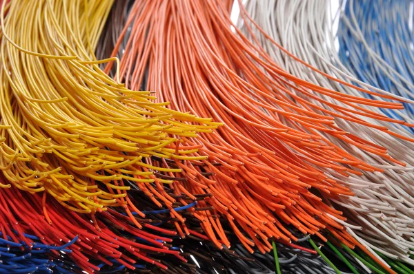 Bundles of cables — Stock Photo, Image