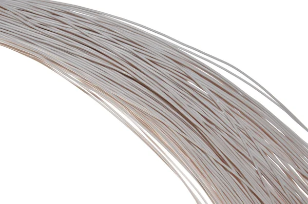 Серые кабели — стоковое фото