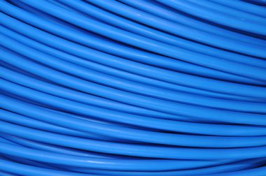 Blue cable clipart