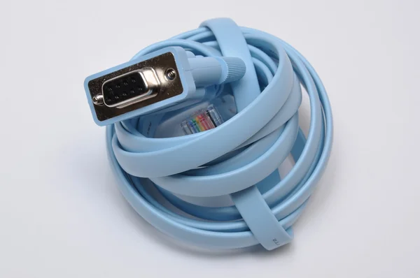 Cable de red azul UTP —  Fotos de Stock