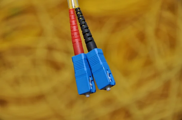 Optische kabels — Stockfoto