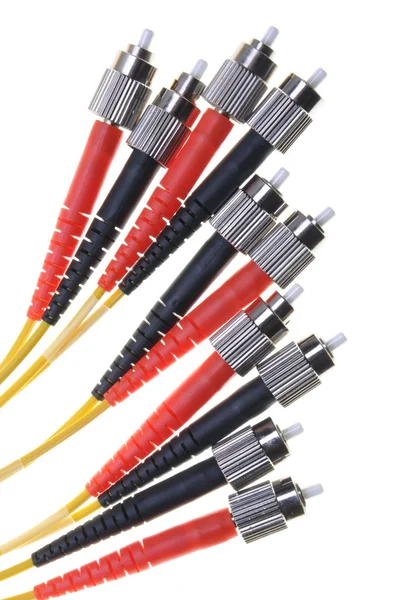 Optical FC/PC patch cords — Stock Photo, Image