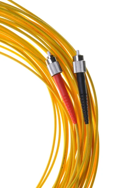 Connettori in fibra ottica FC / PC — Foto Stock