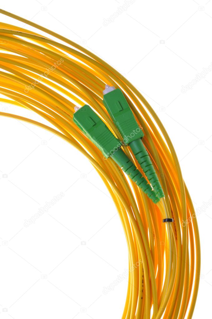 SC/APC optical fiber connectors