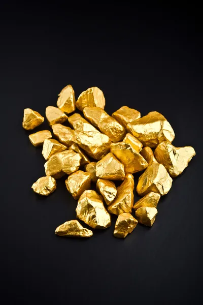 Zlaté nugety — Stock fotografie