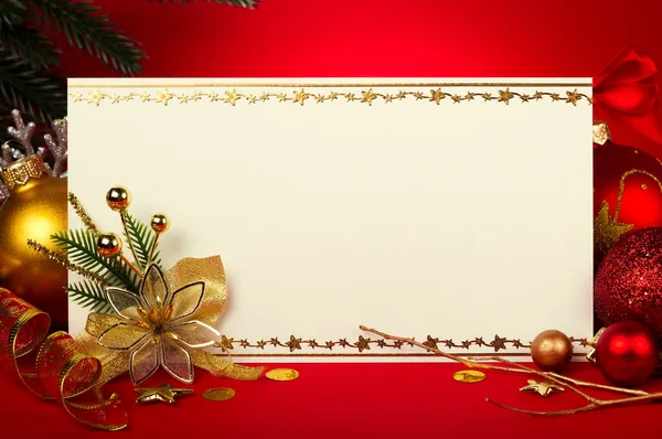 Christmas card Stock Image