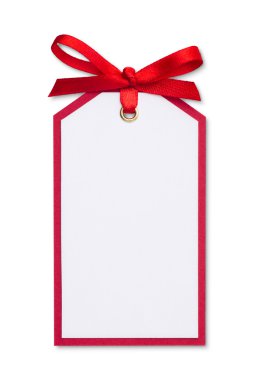 Card with ribbon