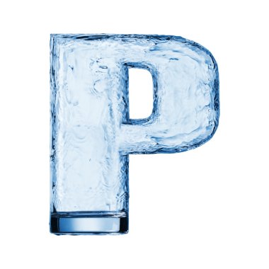 Letter from the water clipart