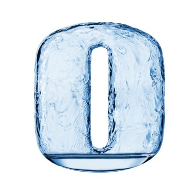 Letter from the water clipart