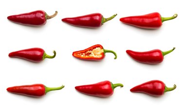 Chili peppers clipart