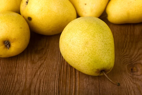 Pears yellow — Stock Photo, Image