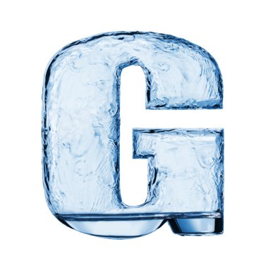 Letter from the water clipart