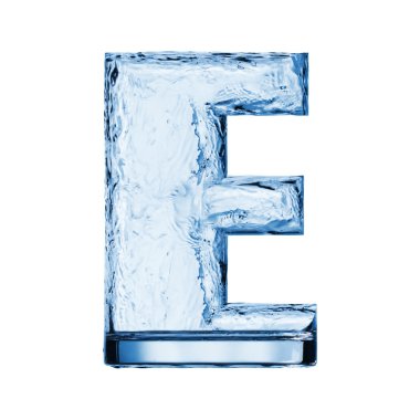 Letter from the water clipart