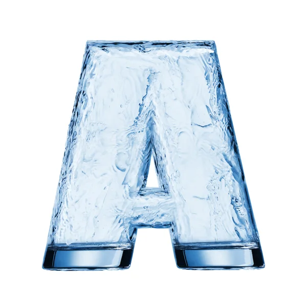 Алфавит воды — стоковое фото