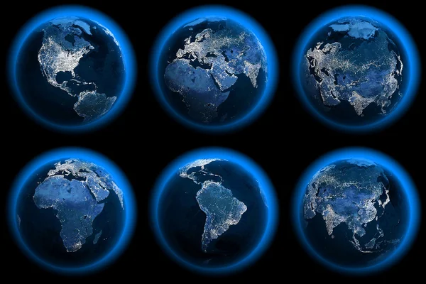 Earth Globes — Stock Photo, Image