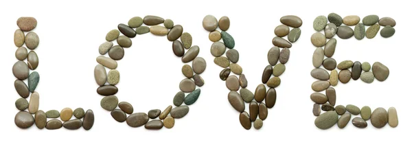 Ocean stones "LOVE" — Stock Photo, Image