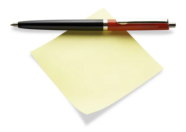Paper and pen — Stock Photo, Image