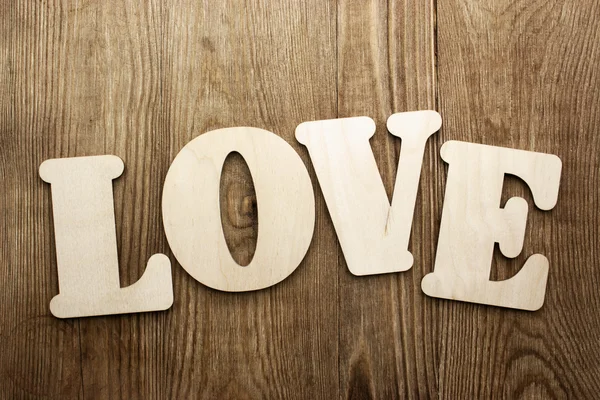 Word LOVE — Stock Photo, Image