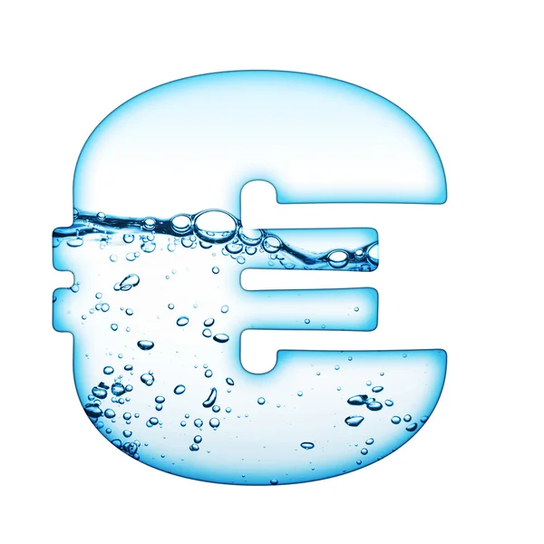 stock image Letter of water