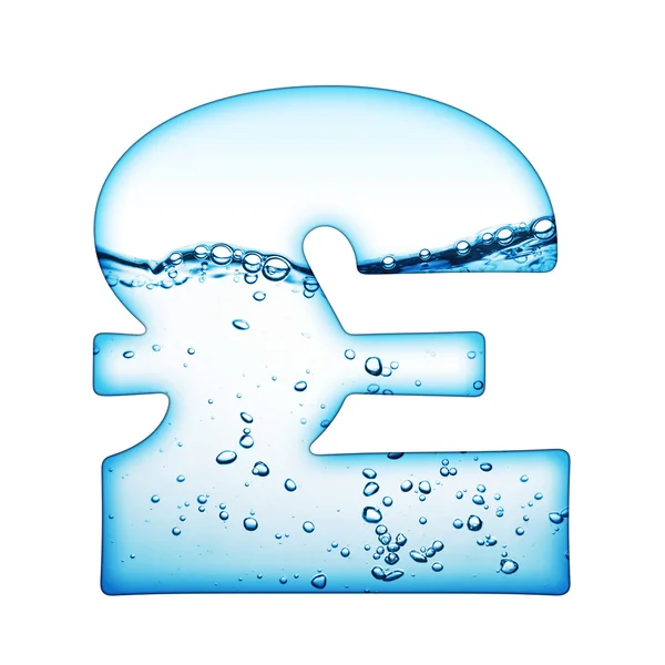 stock image Letter of water