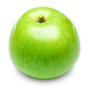 Green apple clipart