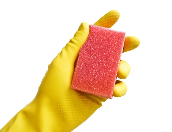 Gelber Handschuh — Stockfoto